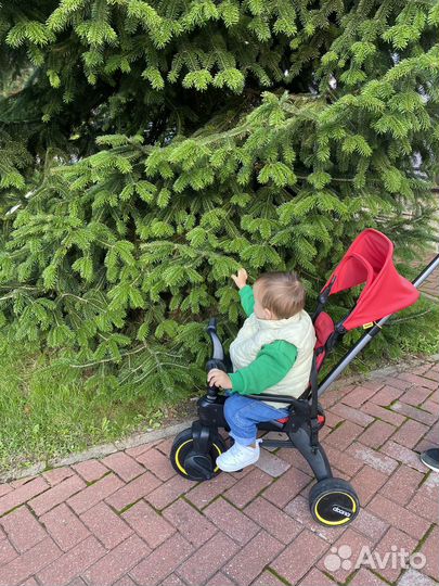 Детский велосипед doona трехколесный складной