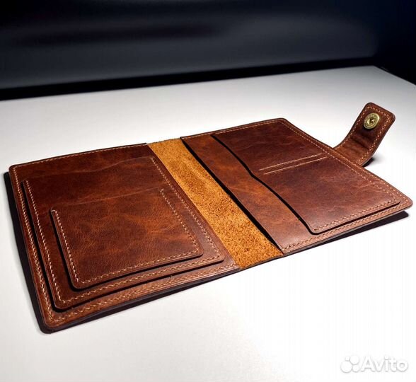 Обложка для авто/документов Ручной Работы