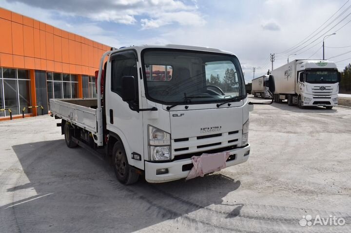 Isuzu Elf с КМУ, 2010