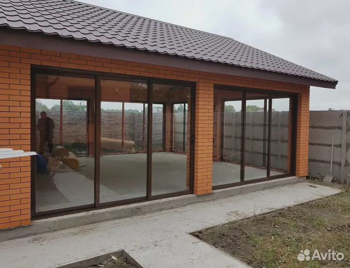 Раздвижные окна для террас, веранд, беседок
