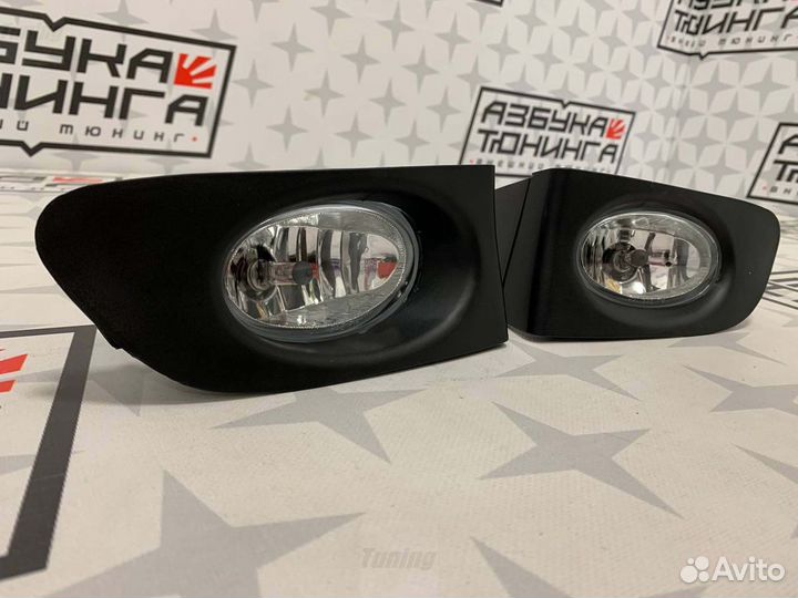 Туманки Honda Fit (GD) 2001-2007 год D7538