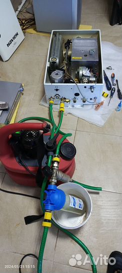 Промывка теплообменников, системы отопления