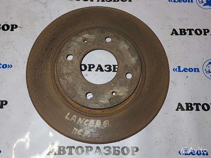 Диск тормозной передний Mitsubishi lancer 9