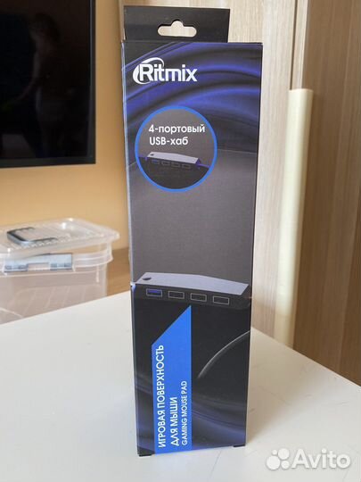 Игровой ковер для мыши Ritmix mpd-480