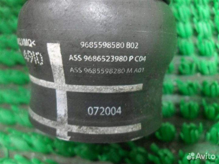 Патрубок интеркулера Citroen Berlingo B9 2011