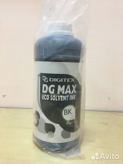 Чернила Digitex DG MAX ECO solvent INK цвет Black
