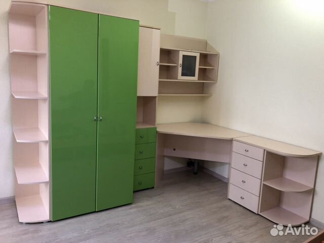 Детская: Шкафы, стол. Дятьково. Лимитированная