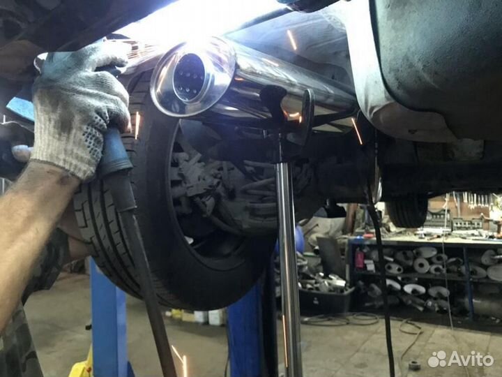 Диагностика выхлопа Kia Sportage 2021-н.в