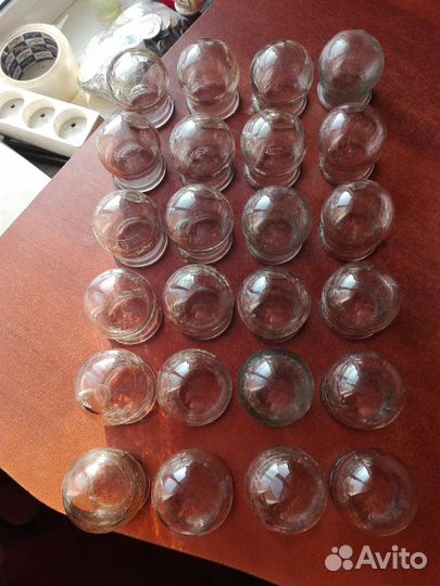 Банки стеклянные медицинские СССР 10 шт