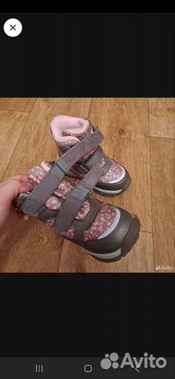 Ботинки зимние детские 23
