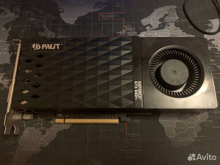 Видеокарта. pollit.Gtx.660TI.2GB