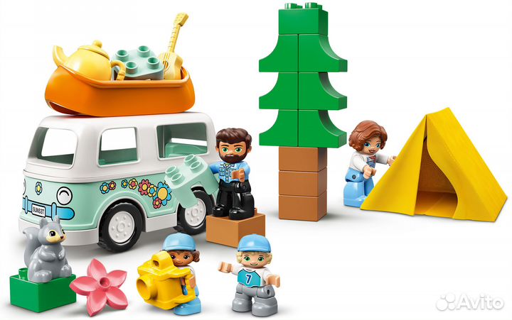 Набор lego Duplo 10946 Приключение на микроавтобус