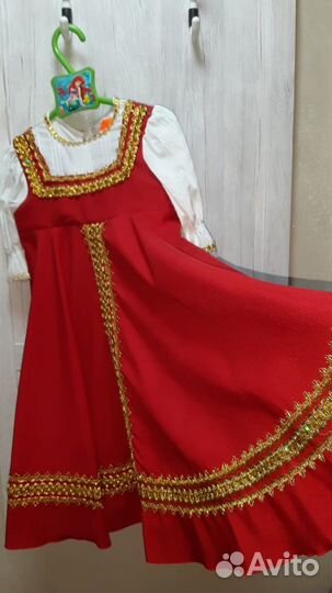Детский костюм (русский сарафан)
