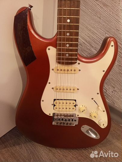 Электро гитара fender squier bullet
