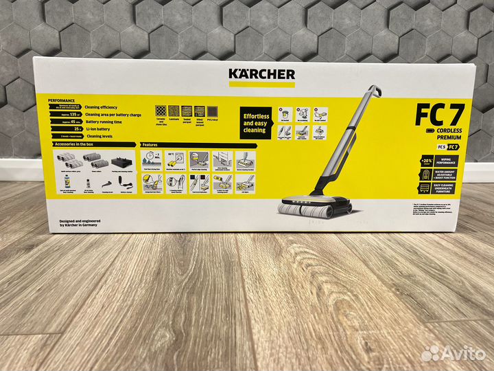 Электрошвабра FC 7 Cordless Premium