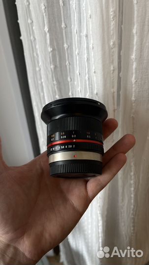 Объектив Samyang 12mm 2.0 MFT