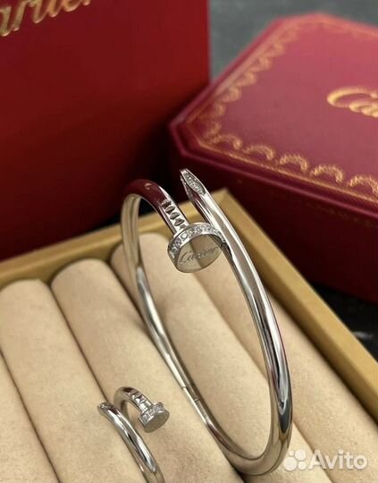 Браслет и кольцо Cartier Juste Un Clou гвоздь