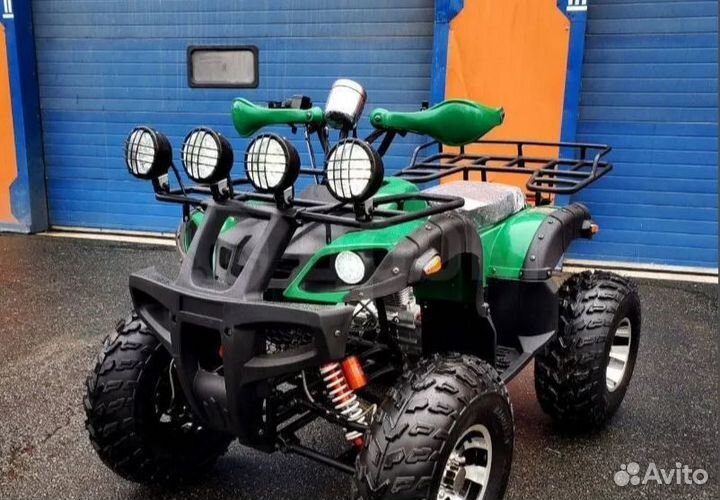 Квадроцикл Grizzly 250cc зеленый