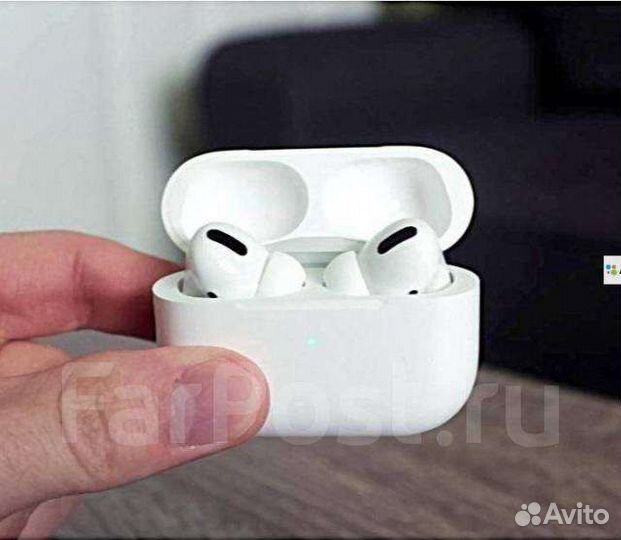 Беспроводные наушники airpods про премиум