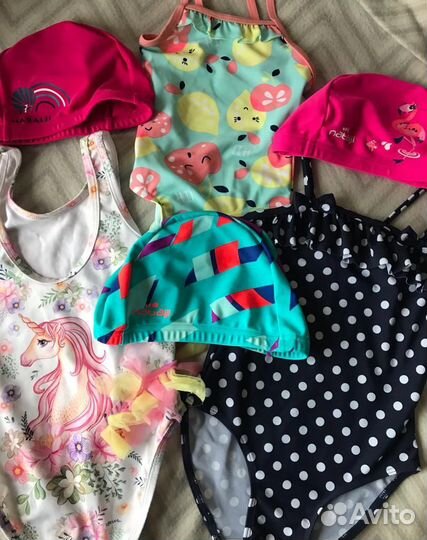 Купальник и шапочка для плавания