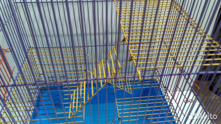 Клетка для грызунов 4 этажа размер 50 39 29