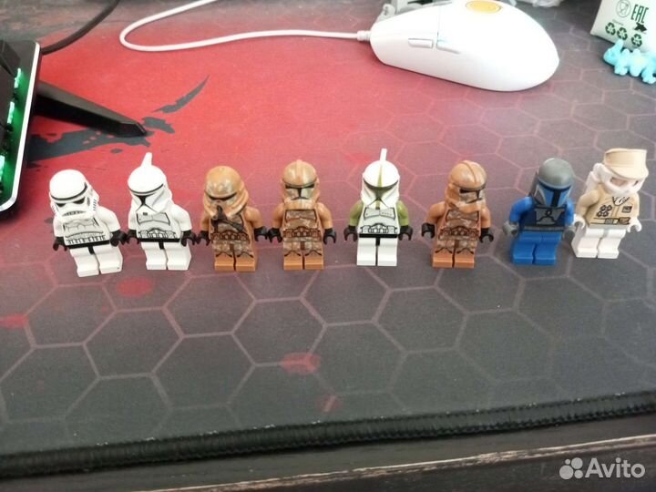 Lego Star Wars минифигурки клоны