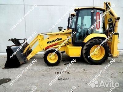 Стекло дверное Экскаватор Komatsu WB97R-5