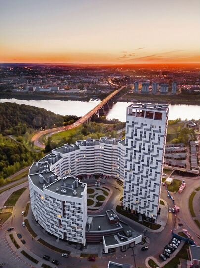 1-к. квартира, 42 м², 7/25 эт.