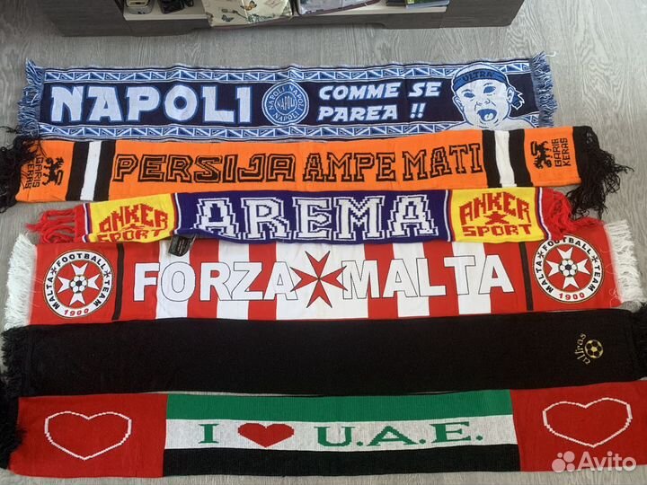 Шарфы футбольных клубов
