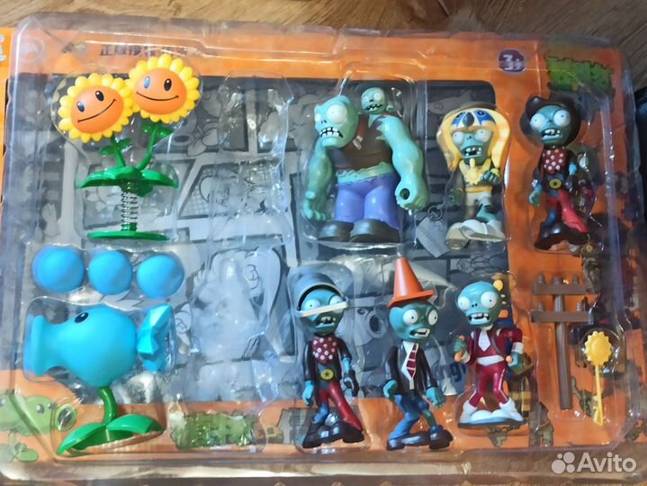 Игрушки растения против зомби