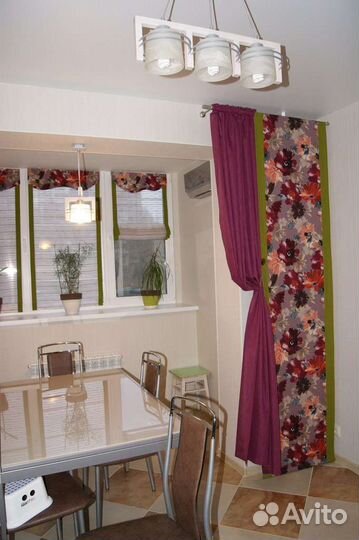 Римские шторы на балкон