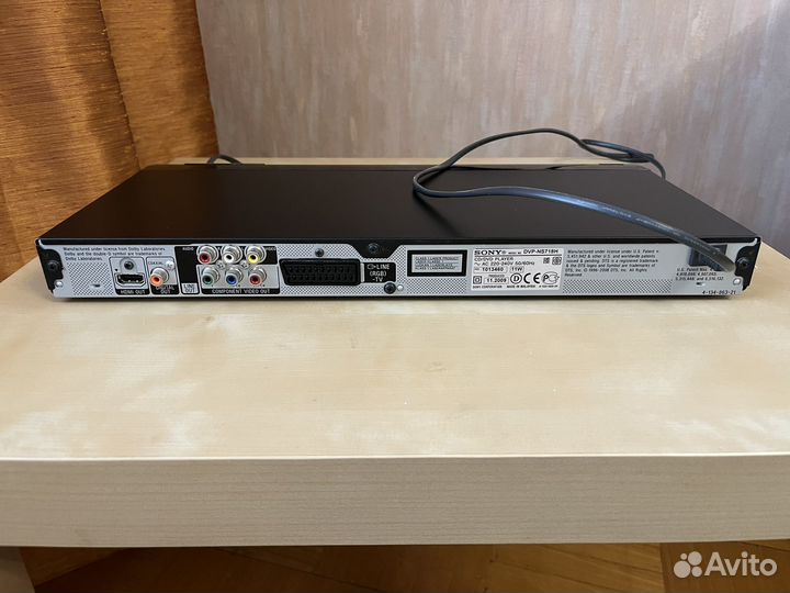 Dvd плеер sony dvр NS-718Н