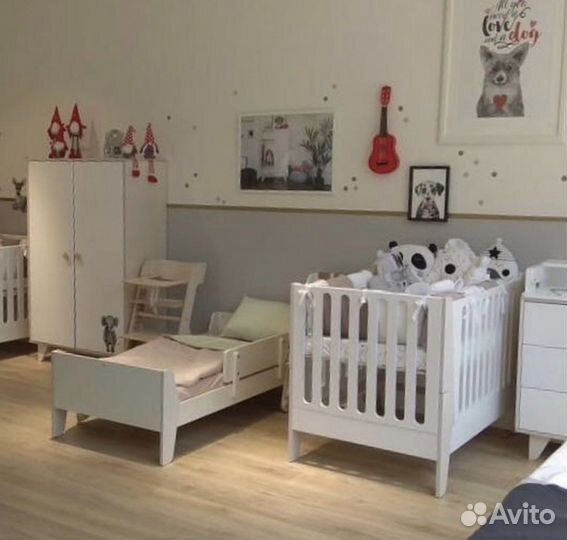 Кровать трансформер ellipse bed line с 2 матрасами