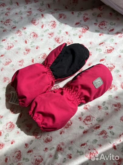 Рукавицы варежки краги Reima 2 зимние