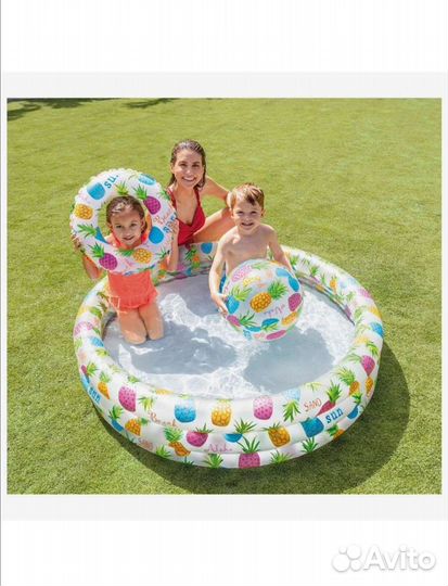 Детский надувной бассейн новый