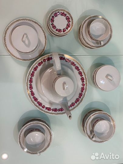Чайный сервис гдр 6 персон