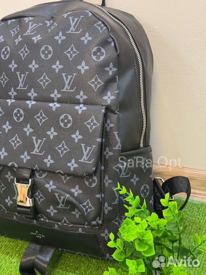 Louis vuitton рюкзак черный в розницу