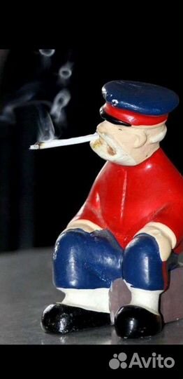 Статуэтка ссср. Дед Щукарь. 70-е годы