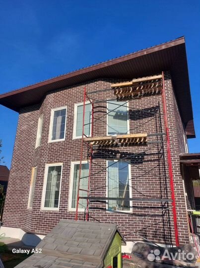 Фасадные панели старый кирпич