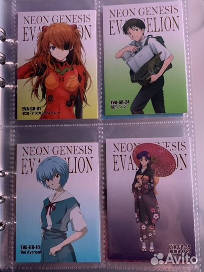 Коллекционные карточки Евангелион/Evangelion