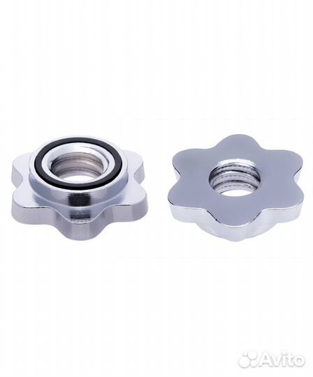 Гриф для штанги BB-101 EZ-образный, d25 мм, 120 с