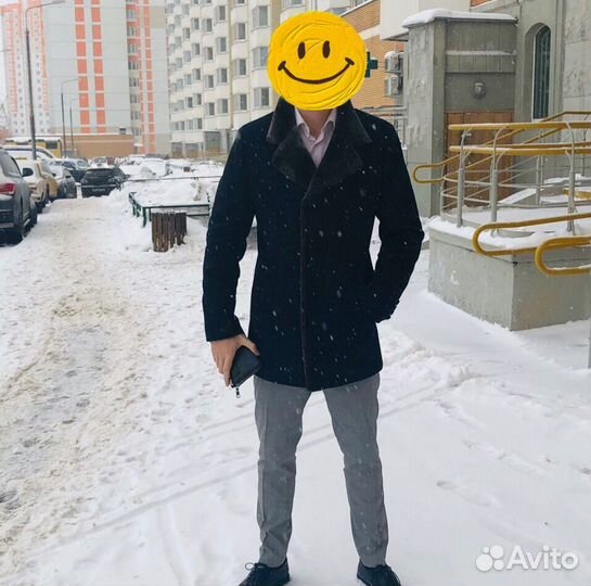 Пальто зимнее мужское 48 50