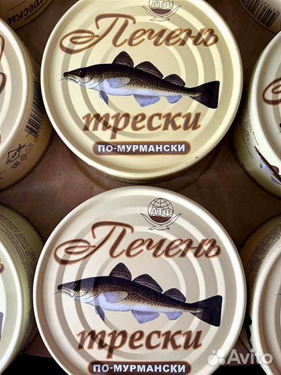 Печень трески по Мурмански атф - паштет