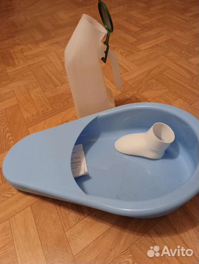 Утка для лежачих больных и ёмкость