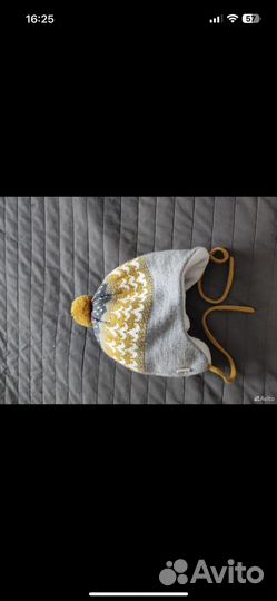 Шапка riema новорожденный зимняя