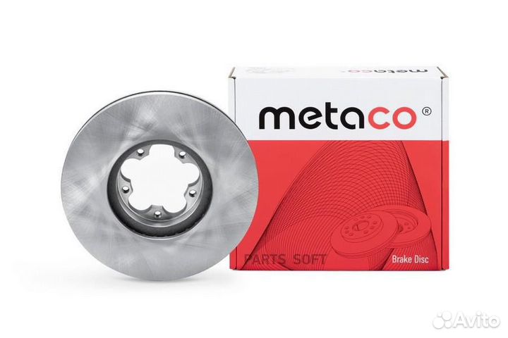 Metaco 3050380 - Диск тормозной ford transit 14- п