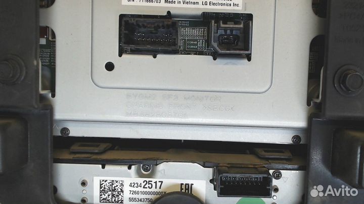 Дисплей мультимедиа Chevrolet Equinox 2017, 2018