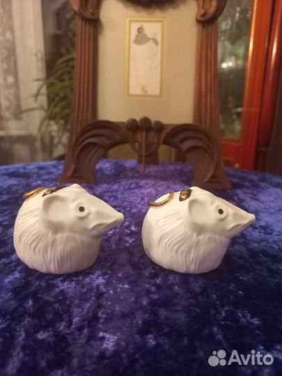 Крыса/мышь ар деко Россия скульптурка