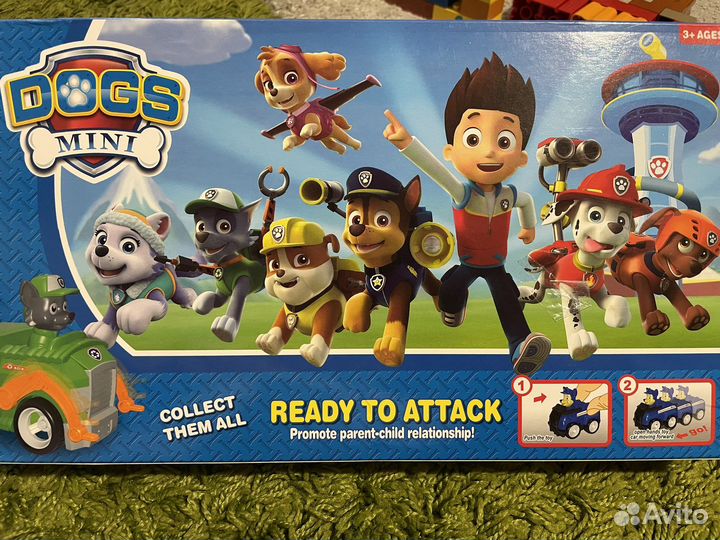 Игрушки щенячий патруль