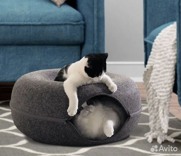 Домик для кошки с когтеточкой